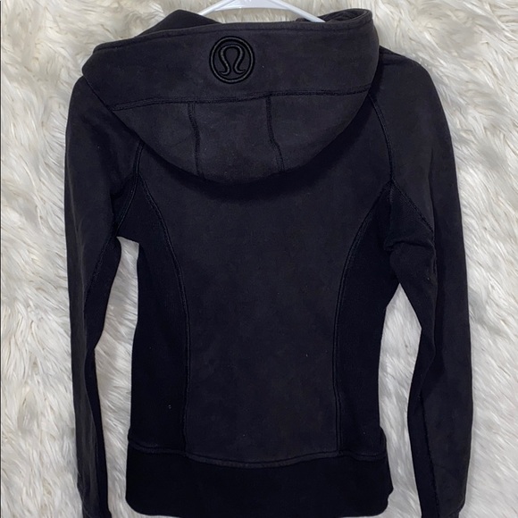 Lululemon Black Scuba Jacket Size 6 - Picture 3 of 7
